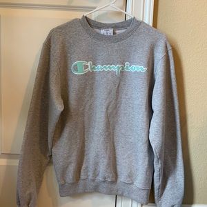 Small Champion Gray Sweatshirt